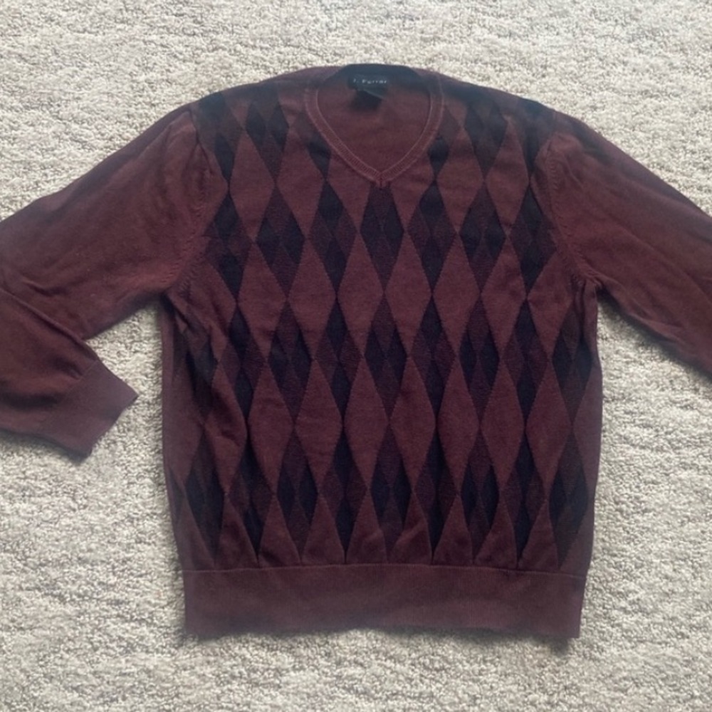 J. Ferrar Cashmere blend sweater